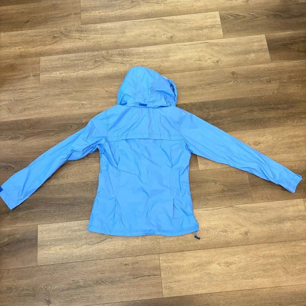 Columbia Switchback Windbreaker Rain Jacket Women S Blue Hiking Outdoor Active